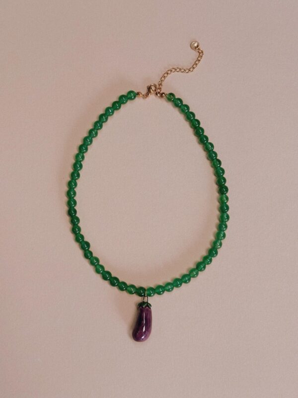 Collar Berenjena