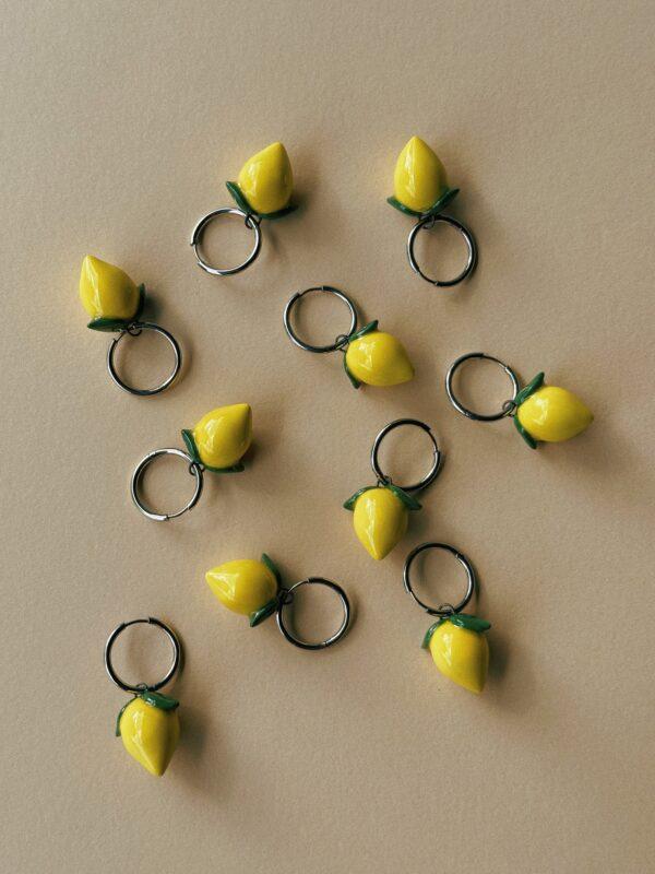 Aretes limón