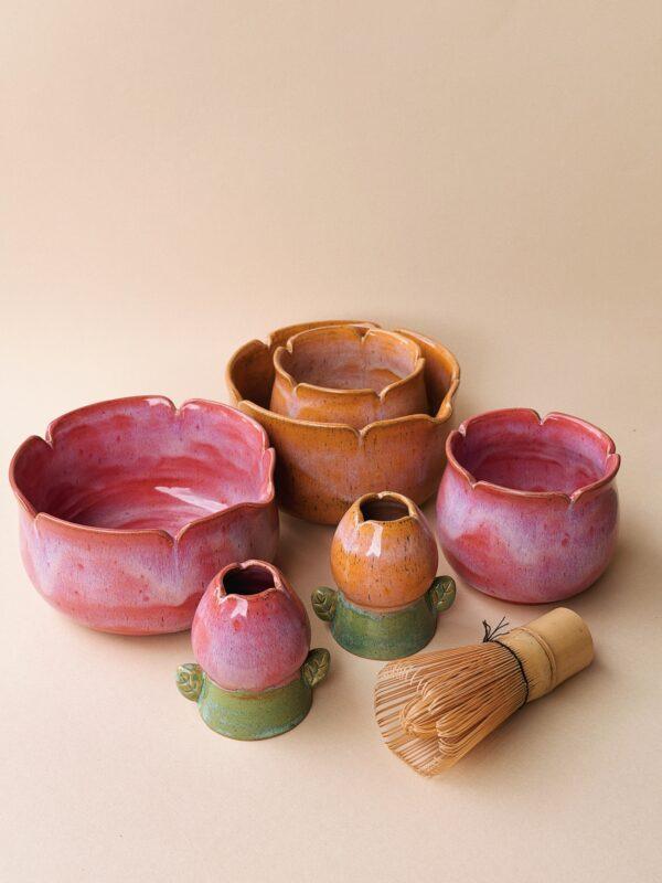 Matcha Set Tulipán